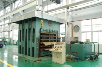 Insulating cardboard hot press machine