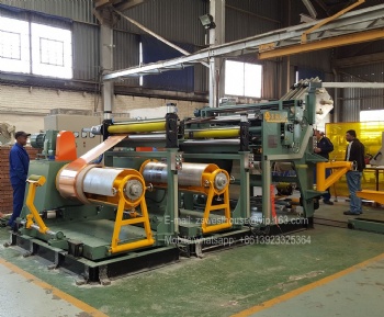 Chinese Foil winding machine with Cold Press welding