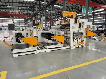 Chinese Foil winding machine with Cold Press welding