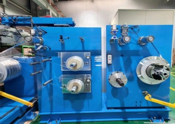 HV foil winding machine